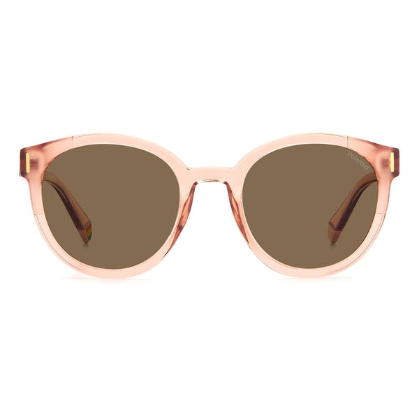 Polaroid Pink Resin Sunglasses