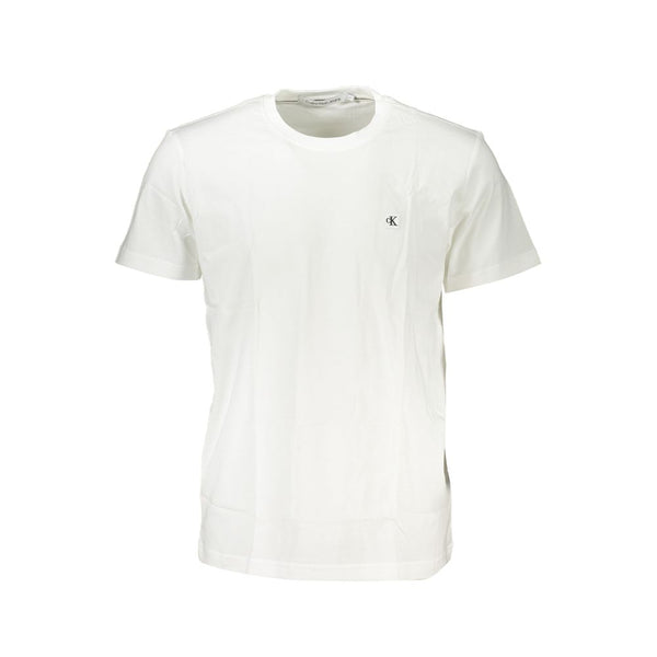 Calvin Klein White Cotton T-Shirt