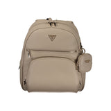 Guess Jeans Beige Polyethylene Backpack