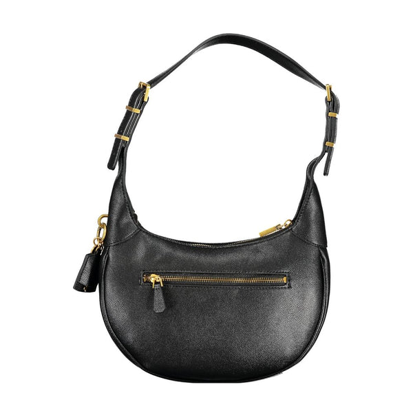 Guess Jeans Black Leather Handbag