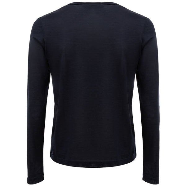 Corneliani Blue Silk T-Shirt