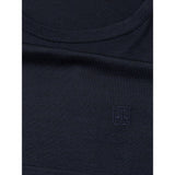 Corneliani Blue Silk T-Shirt