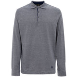 Corneliani Gray Cotton Polo Shirt