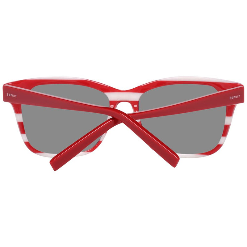 Esprit Red Resin Sunglasses