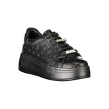 Laura Biagiotti Black Polyester Sneaker