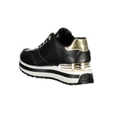 Laura Biagiotti Black Polyester Sneaker