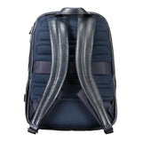 Piquadro Blue Leather Backpack