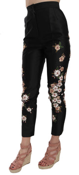 Dolce & Gabbana Elegant Silk Blend Pants