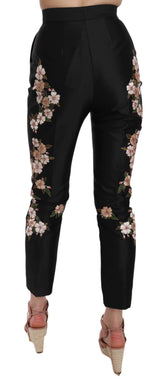 Dolce & Gabbana Elegant Silk Blend Pants