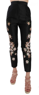 Dolce & Gabbana Elegant Silk Blend Pants