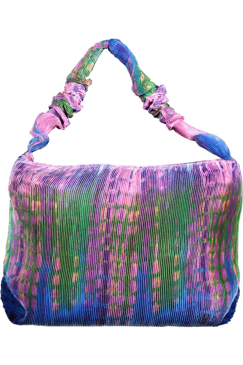 Desigual Vibrant Boho Chic Shoulder Bag with Logo Detail