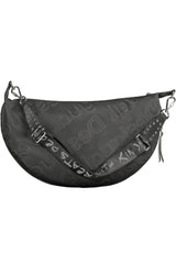 Desigual Chic Black Expandable Shoulder Bag