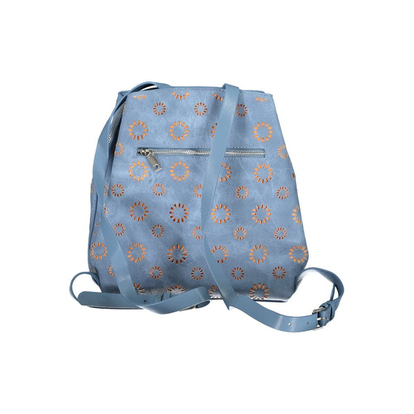 Desigual Light Blue Polyethylene Backpack