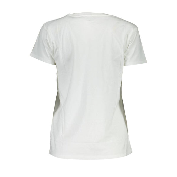 Levi's White Cotton Tops & T-Shirt