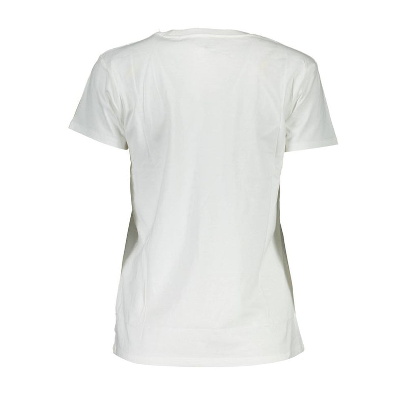 Levi's White Cotton Tops & T-Shirt