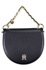 Tommy Hilfiger Chic Blue Chain Handle Shoulder Bag