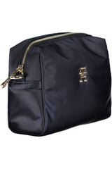 Tommy Hilfiger Chic Blue Shoulder Bag with Contrasting Details