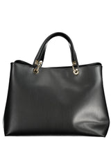 Tommy Hilfiger Elegant Black Multicompartment Handbag