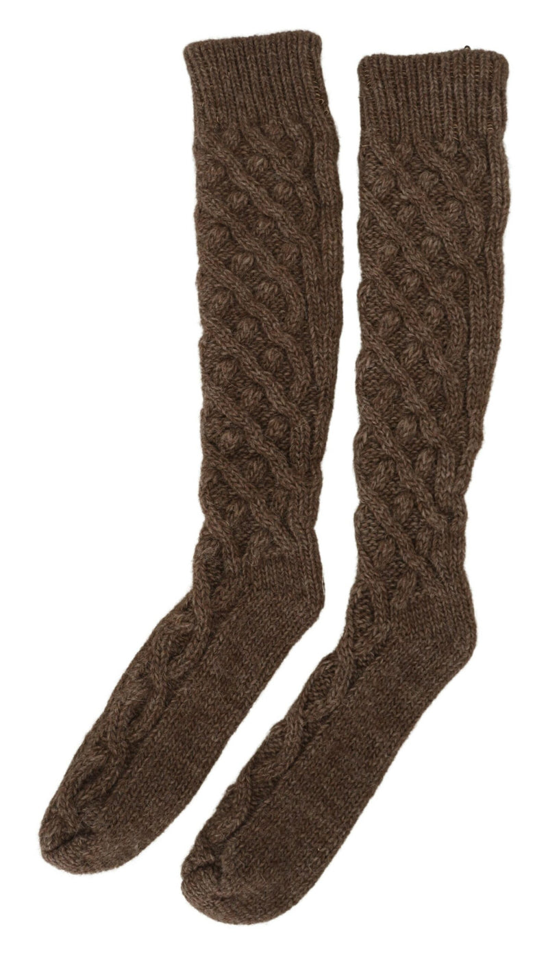 Dolce & Gabbana Elegant Knit Over-the-Calf Women's Socks