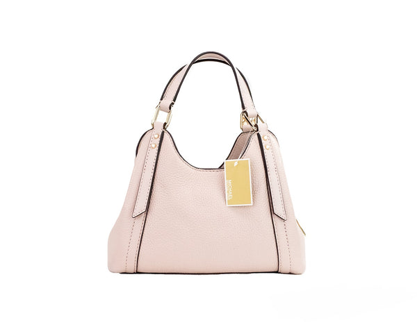 Michael Kors Arlo Small Powder Blush Leather Zip Compartment Crossbody Handbag