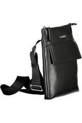 Calvin Klein Sleek Black Eco-Conscious Shoulder Bag