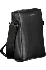 Calvin Klein Sleek Black Eco-Conscious Shoulder Bag