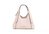 Michael Kors Arlo Small Powder Blush Leather Zip Compartment Crossbody Handbag