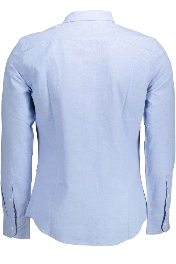 Levi's Sleek Slim-Fit Light Blue Cotton Shirt