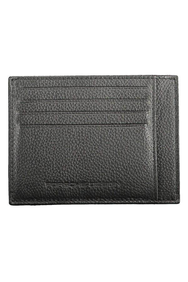 Porsche Design Sleek Leather Card Holder with RFID Blocker