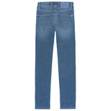 Stella McCartney Elevated Essentials: Chic Men's Light Blue Jeans