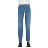 Stella McCartney Elevated Essentials: Chic Men's Light Blue Jeans