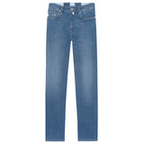 Stella McCartney Elevated Essentials: Chic Men's Light Blue Jeans