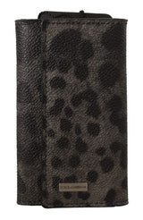 Dolce & Gabbana Chic Leopard Pattern Keyholder Case