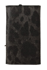 Dolce & Gabbana Chic Leopard Pattern Keyholder Case