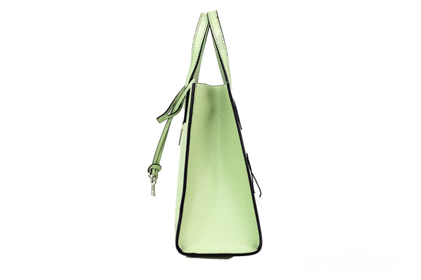 Marc Jacobs Jacobs Mini Grind Mint Green Pebbled Leather Crossbody Tote Handbag Purse