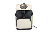 Michael Kors Kent Medium Hemp Nylon Pebbled Leather Slingpack Backpack Bag